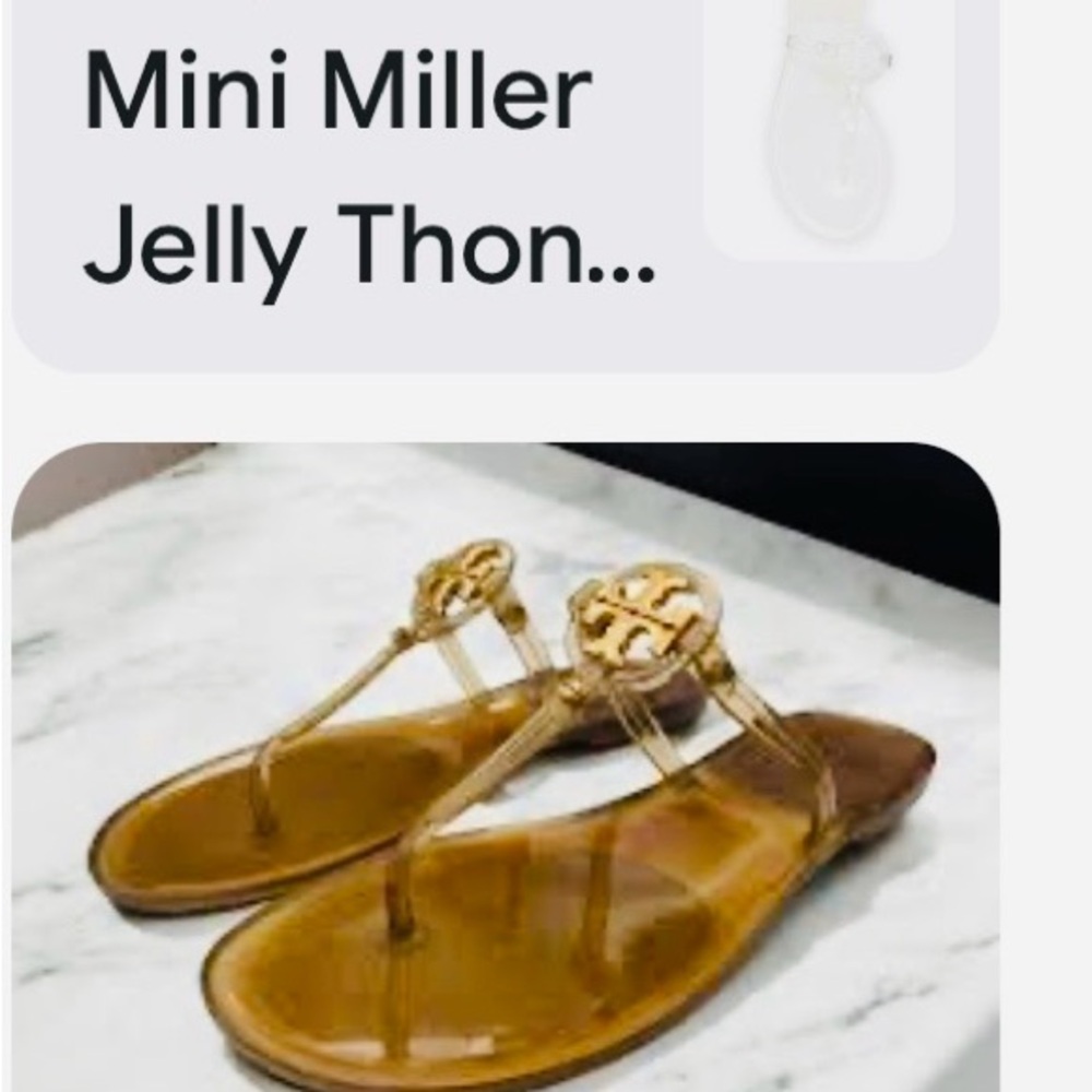 Tory Burch  Mini Miller jelly  sandals - Picture 4 of 5